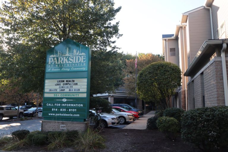 Parkside at Westminster sign and building front