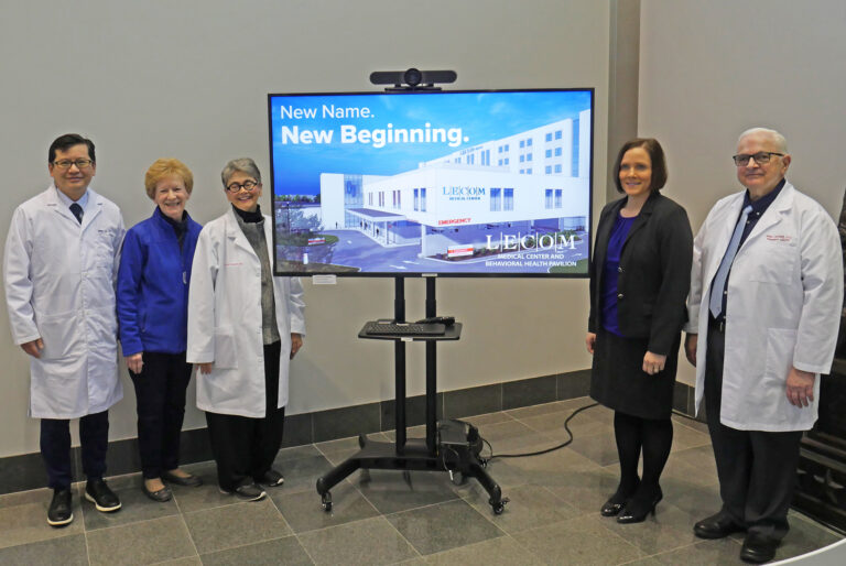 LECOM Medical Center and Behavioral Health Pavilion Announcement