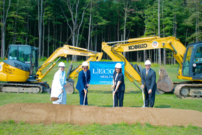 Colonial Family Pharmacy Ground Breaking Wattsburg