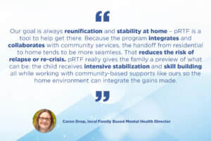 Caron Drop pRTF Feedback