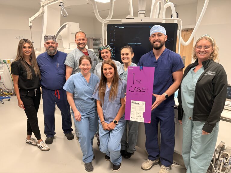 Cath lab team