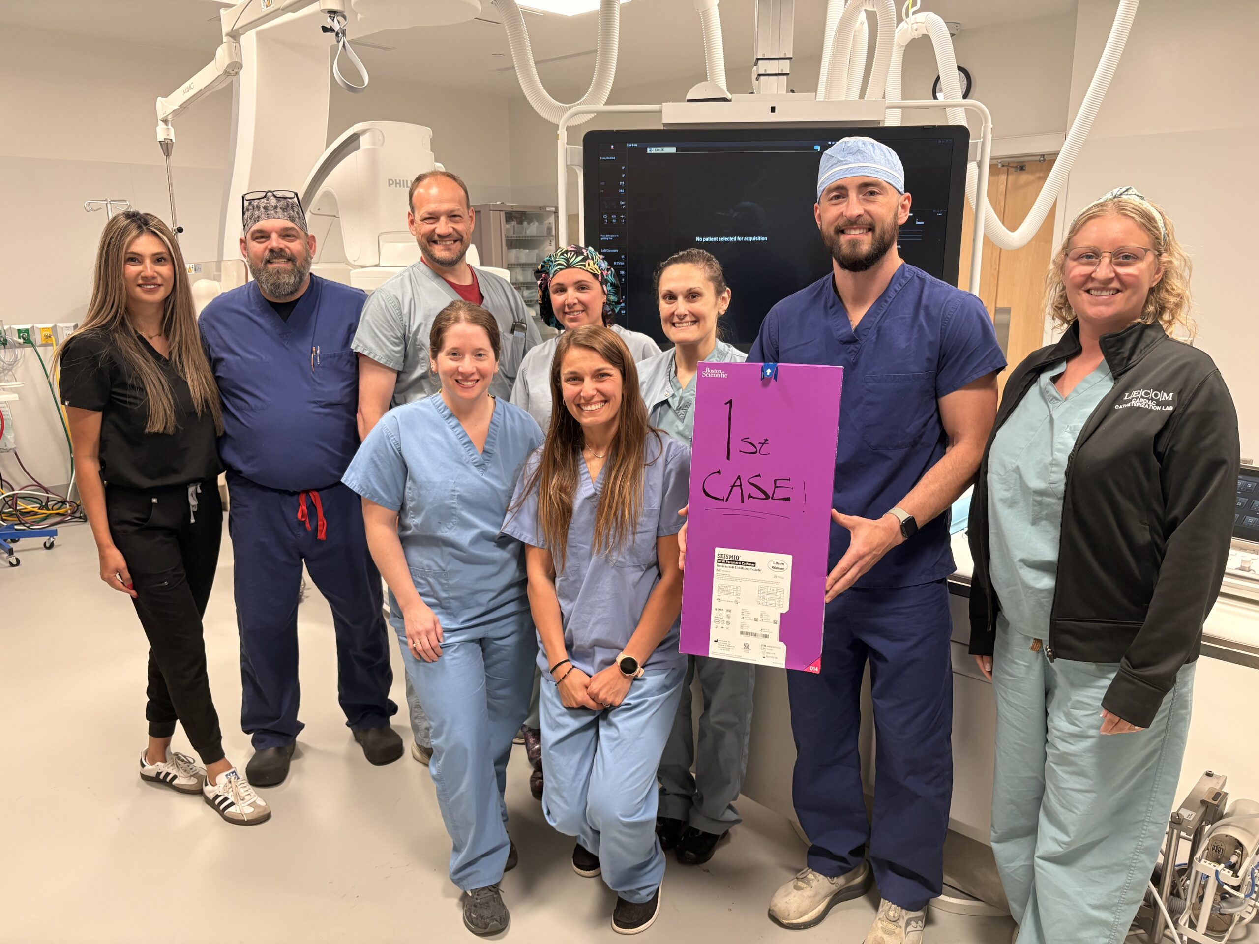LECOM Health Cardiologist Pioneers Revolutionary Peripheral Arterial Disease Treatment in Western Pennsylvania